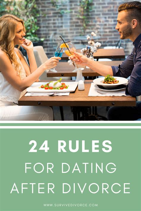 post divorce dating rules